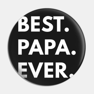 Best Papa Ever Pin