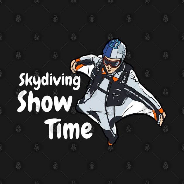 skydiving show time by ibra4work