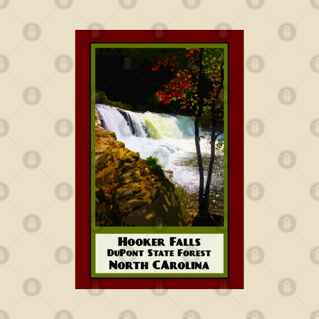 Vintage Travel Hooker Falls by candhdesigns