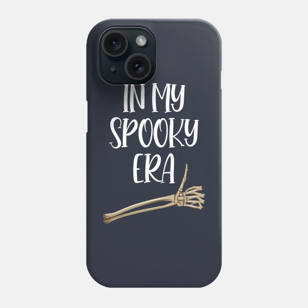 In My Spooky Era Spooky Season Retro Halloween Funny Ghost Phone Case by printalpha-art