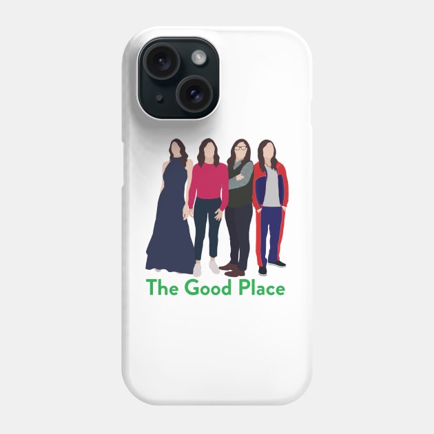 the good place janets illustration Phone Case by WorkingOnIt