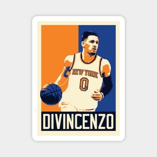 Donte DiVincenzo Pop Art Style Magnet