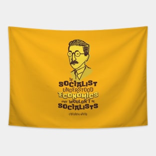 Friedrich Hayek Tapestry