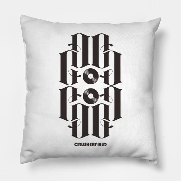 Crusherfield.co Pillow by Ardhana