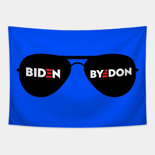 Biden = Bye-Don Tapestry by StripTees