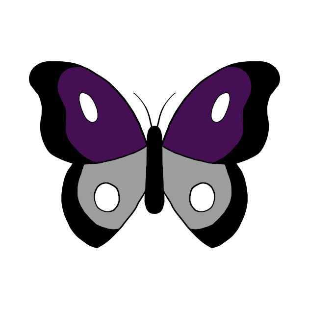 Butterfly Pride - Ace by inparentheses