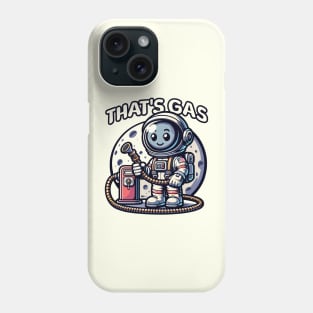 That's Gas - Astronaut Cartoon Tee Phone Case