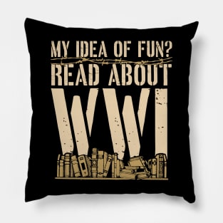 Read About WWI Pillow