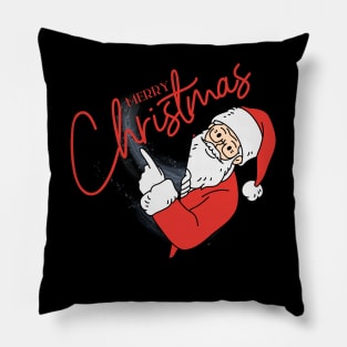 A Christmas Symphony in Stitches Pillow