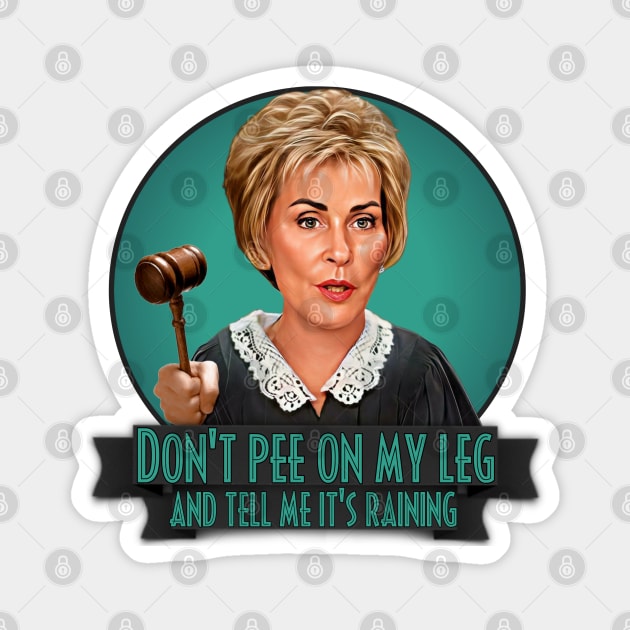 Judge Judy Magnet by Zbornak Designs