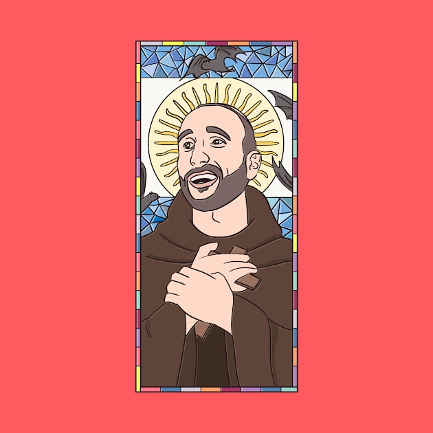 Manu Ginobili Stained Glass by opiester