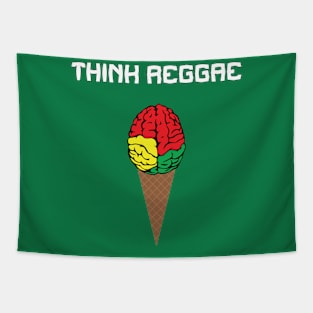 Reggae ice-cream/brain Tapestry