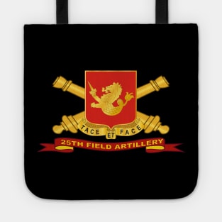 25th Field Artillery w Br - Ribbon Tote