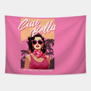 Italian Vacation - Vintage holiday - Ciao Bella Tapestry