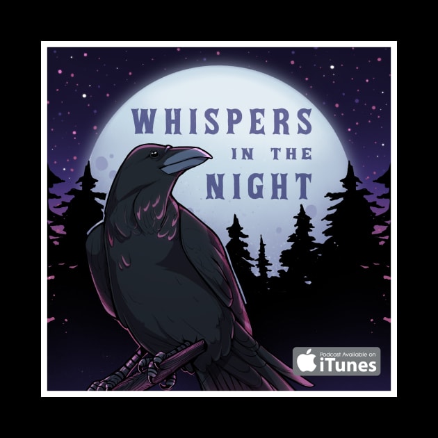 Whispers in the Night 2021 Logo (Purple) by Whispers in the Night Podcast