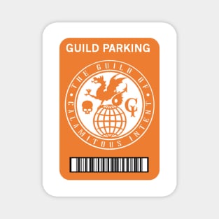 Guild of Calamitous Intent Parking Permit Magnet