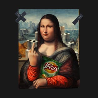 Mona lisa snacs T-Shirt