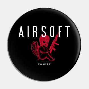 Airsoft Family - Masked Angel Pin