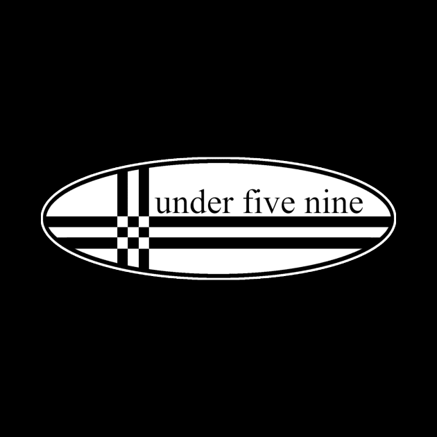Under Five Nine Surf Board Design by Ska Profit Repeat.