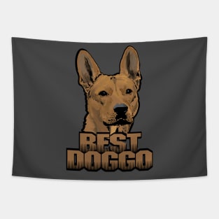 THE BEST DOGGO Tapestry