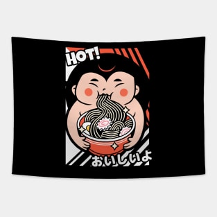 hot ramen Tapestry