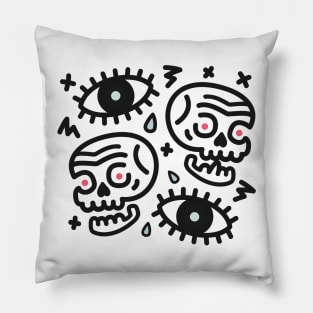 Skull & Bits Pillow