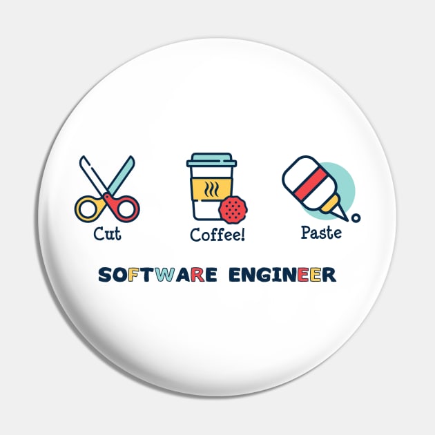 The Software Engineer Pin by HolyCowT