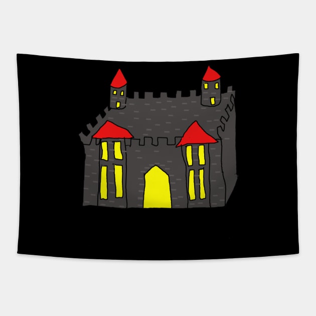 Castle design 2024 Tapestry by sell stuff cheap