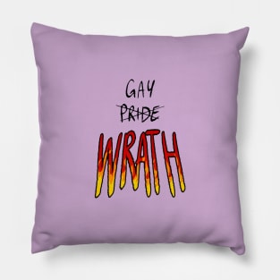 Wrath Not Pride Lgbt Pillow