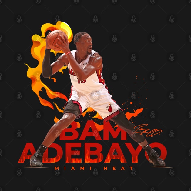 Bam Adebayo by Juantamad