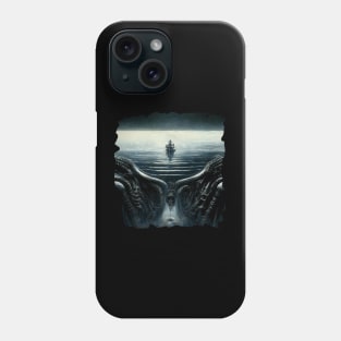 HR Giger - Lost at Sea Phone Case