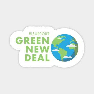 GREEN NEW DEAL Magnet