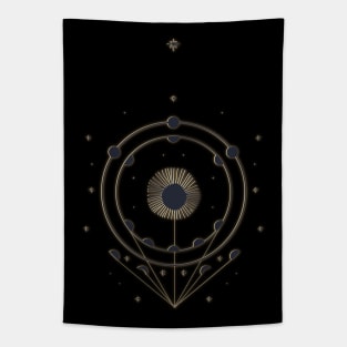 Moon Cycles Tapestry