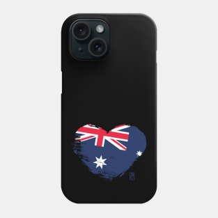 I love my country. I love Australian. I am a patriot. In my heart, there is always the flag of Australian Phone Case