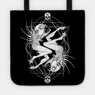 ZODIAC: PISCES - the creepy half-fish Tote