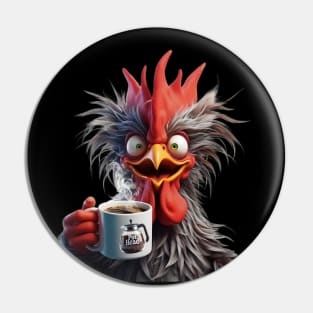 Rooster Coffee by focusln Pin