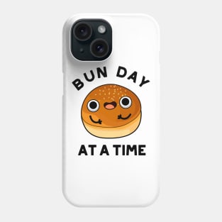 Bun Day At A Time Cute Food Pu Phone Case