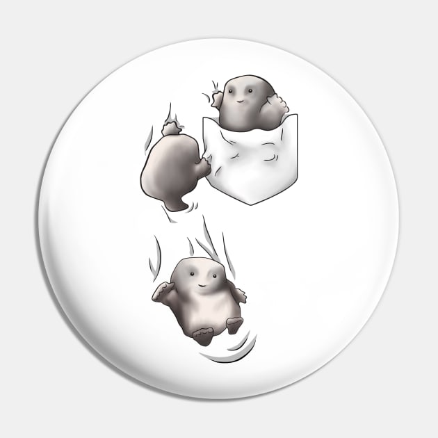 Pocket Adipose Pin by Silveretta