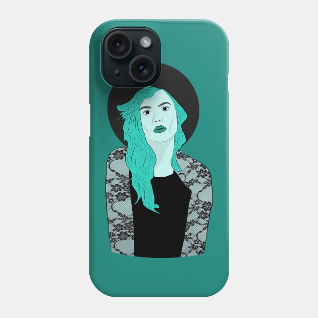 Everything Was Blue Phone Case by shockyhorror