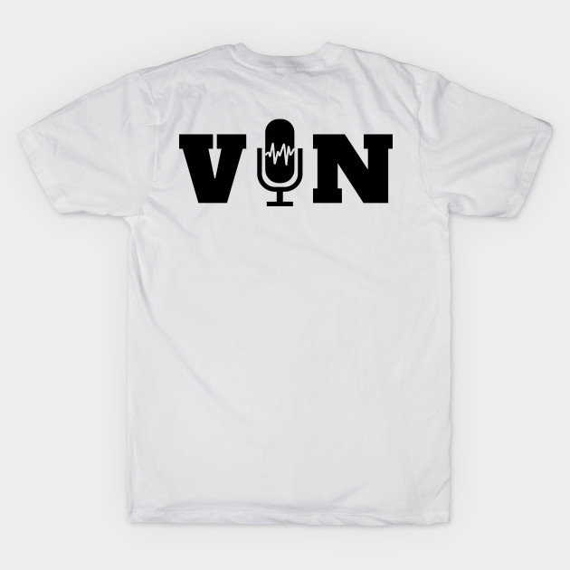 DODGERS Vin Scully Mic T shirt White