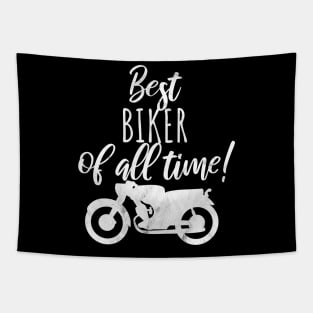 Motorcycle best biker Tapestry