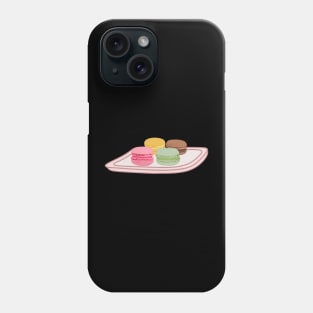 Macaron cartoon illustration Phone Case