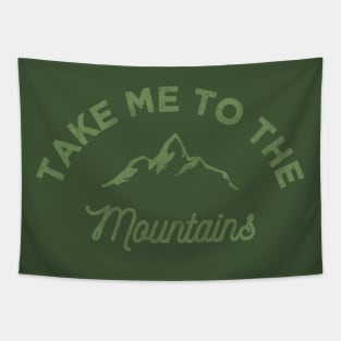 Mountain Hike Lover Tapestry