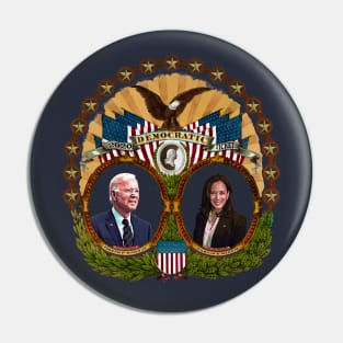 Democratic 2020 Ticket Pin