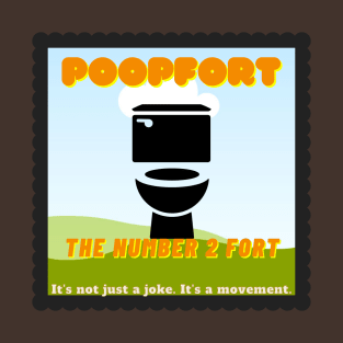 Poopfort stamp T-Shirt