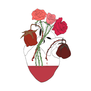 Heart Vase T-Shirt