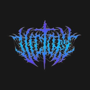Victory death metal design (blue) T-Shirt