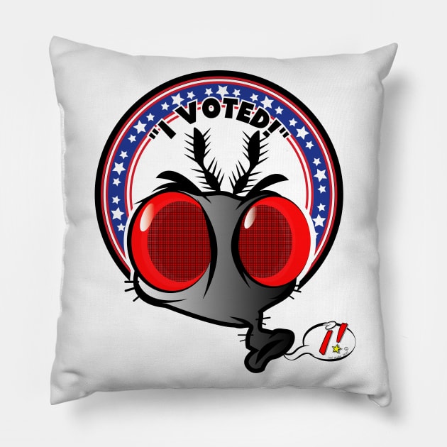 Pretty Fly for a Fly Guy Pillow by i4ni Studio