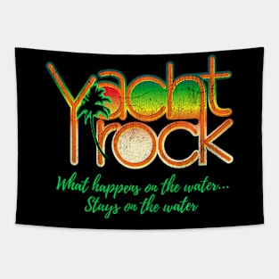 Vintage Yacht Rock T-Shirt Party Boat Beachwear Tapestry