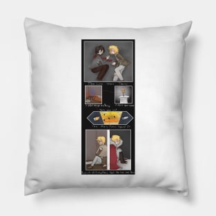 Hatoful Boyfriend Holiday Star Quail Boyfriends Comic Print And Others Pillow